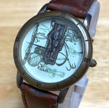 VTG Relic Classic American Sports Unisex Japan Analog Quartz Watch Hours~New Bat - £29.87 GBP