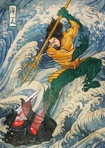 Aquaman Movie Poster Chinese Art Print James Wan Jason Momoa DC Comics Film #1 - £9.36 GBP+