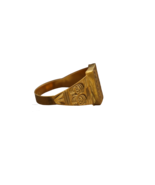 22cts stamp gold solitaire ring size us 7 great grand parents jewelry store - €382,11 EUR
