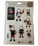 Siskiyou Sports NFL Family Decals Repositionable Vinyl Car Windows Chica... - £5.58 GBP