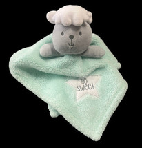 Baby Gear Lovey Security Blanket Sheep Lamb Bear Cloud So Sweet Star Aqua 15X15” - £11.79 GBP