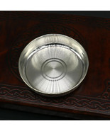 999 fine silver handmade solid plate/ tray, best gifting baby setsv117 - €101,69 EUR