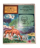 God Creates Land Water And Plants Show&#39;N Tell Picturesound Program Recor... - $17.57 CAD
