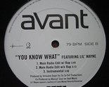 You Know What featuring Lil&#39; Wayne - Avant - 6 Mixes [12&quot; Maxi SIngle] A... - $5.83