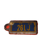 Disabled Veterans Miniature License Plate Keychain Tag #PA - £23.92 GBP