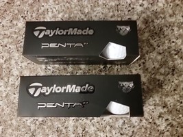 TaylorMade Penta TP Golf Balls 2 Sleeves NEW (6 balls) - £19.97 GBP