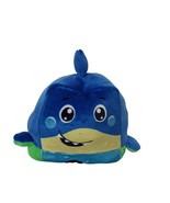 Spark Create Imagine Blue Green Reversible Shark Plush Stuffed Animal 6&quot; - $13.86
