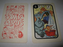 1972 Comic Card Board Game Piece: Popeye Cartoon Card #6 - £2.00 GBP