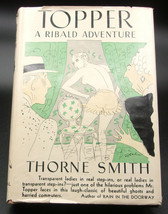 Thorne Smith TOPPER Vintage 1942 Hardcover Humorous Fantasy Ghost Novel  - £25.09 GBP