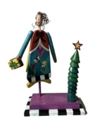 2003 Sticks Sarah Grant Christmas Lady Angel wooden Figure Wood Folk Art... - $745.23 CAD