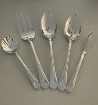 5pc Serving Utensils Spoons Fork Knife Zwillings JA Henckels PROVENCE 18/10 - £28.13 GBP