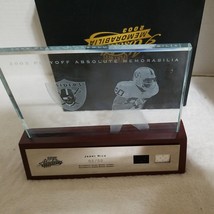 Authenticity Guarantee 
Jerry Rice 2003 Playoff absolute nenorbilia etched gl... - £348.18 GBP