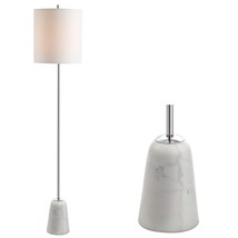 Lincoln 62.5&quot; Marble/Metal Led Floor Lamp Contemporary,Transitional For ... - $166.99