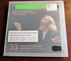 Cantatas Vol. 33 (Suzuki, Bach Collegium Japan) CD (2006) Library Edition  - £12.68 GBP