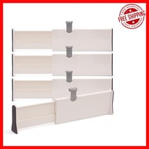 Versatile 4 Pack Drawer Separators - Easy Fit Organizers for Clutter-Fre... - $741.18 MXN