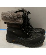 UGG Australia Adirondack II Waterproof Boots Black Gray 1906 Womens Size... - $88.24 CAD