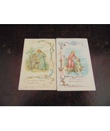 RARE-2 HOLY CARDS FROM SWITZERLAND FREE SHIPPING - $9.49
