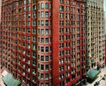 Vtg Cartolina 1907 Great Nord Hotel &amp; Ufficio Costruzione Chicago Illino... - $7.14