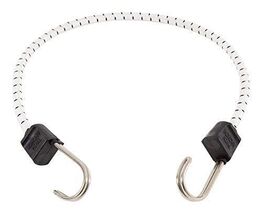 Keeper Black/White Marine Twin Anchor Bungee Cord 24 in. L 10-Pack - $40.95