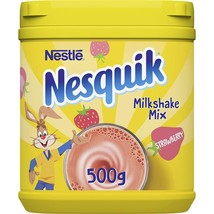 Nestle Nesquik  Strawberry Flavour milk shake mix - 500 gm (Free shipping world) - £30.45 GBP