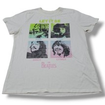 The Beatles Shirt Size Large Women&#39;s &quot;Let It Be&quot; Band Tee John Paul Ring... - $28.26