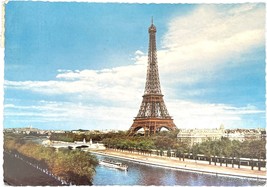 Paris, Eiffel Tower, vintage post card - £9.60 GBP