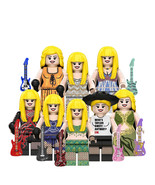 World Famous Singer Taylor Swift Custom 8 Minifigure Building Blocks Toys - $15.68