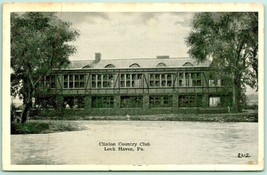 Clinton Country Club Lock Haven Pennsylvania PA UNP Silvercraft Postcard C14 - £3.01 GBP