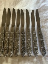 8 Oneida Community VIOLA VOILA Stainless Dinner Knives - $244.42 MXN