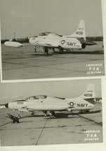 Vintage US Air Force Military Photos Airplane Print Lockheed T-1A Seasta... - $21.03