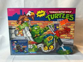 1991 Playmates Toys TMNT LEO&#39;S TURTLE TRIKE Factory Sealed In Box - £553.22 GBP