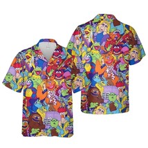 The Muppet Show Vintage Funny Movie Tv Show Cartoon 80S 90S Retro Hawaiian Shirt - £8.13 GBP+