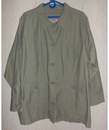 NWT WOMENS Quizz Woman EUCALYPTUS GREEN JACKET / CAR COAT   SIZE 24 - $32.73