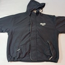 Sportsmaster ISG Men's Black Full Zip Pockets Hoodie Jacket Sz Large Made In USA image 8