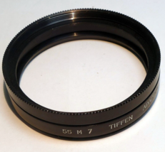 Tiffen 55mm to series 7 VII Filter 54mm ring adapter w/ retaining ring s... - $23.09