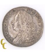 1758 Great Britain 6 Pence Exrra Fine+ XF+ George II England Silver KM#5... - $4,459.99 MXN