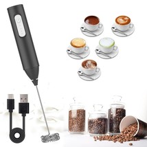 NEW Milk Foamer Electric Milk Frother Portable Mixer - $12.82
