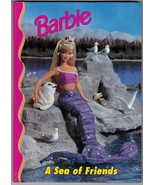 1998 Barbie &amp; Friends Book Club A Sea of Friends Mermaid HC Book New - $9.99