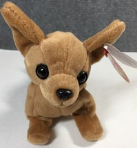 Ty Beanie Babies Tiny the Chihuahua, DOB 1988, Tush 1999,  PE Pellets - NWT - $11.00