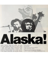 1972 Alaska Airlines Advertisement Gold Rush Sitka Aviation Vintage DWW10D - $28.16 CAD