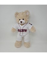 Build a Bear Baseball Player Uniform and Tan Plush Bear 16&quot; Toy Stuffed ... - £12.44 GBP