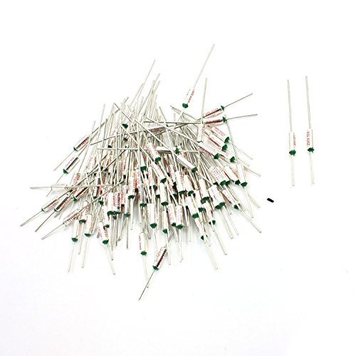 Moonlight 75Pcs Thermal Fuse 10A 250V Thermal Cutoffs 73C - 240C Degree - $32.96