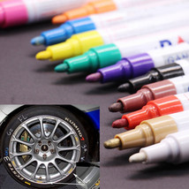 12Pcs Waterproof Permanent Paint Marker Pen For Car Tyre Tire Tread Rubb... - £15.79 GBP
