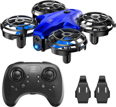 RC Mini Drone for Kids and Beginners, RC Quadcopter Indoor with Headless Mode - £44.21 GBP