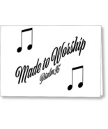 Greeting Card &quot;Made to Worship&quot; - $9.90+