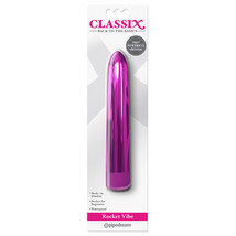 Pipedream Classix Rocket Vibe 7 in. Slimline Vibrator Pink - $25.95