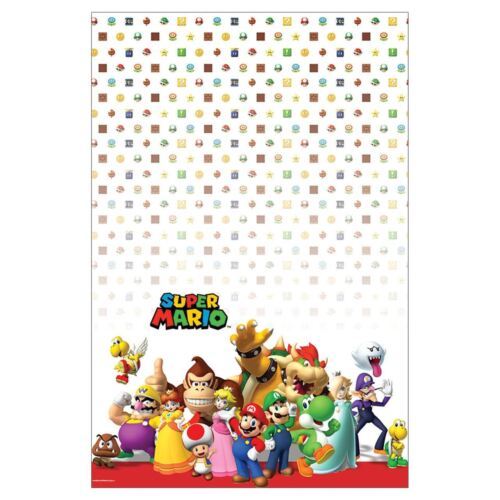 Primary image for Super Mario Plastic Tablecover 54 x 96