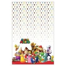 Super Mario Plastic Tablecover 54 x 96 - £6.79 GBP