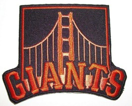 San Francisco Giants Embroidered Golden Gate PATCH~4 5/8" x 3 3/4"~Iron Sew~MLB - £4.97 GBP