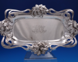 Chrysanthemum by Frank Smith Sterling Silver Bread Tray #1838 8 3/4&quot; x 1... - $682.11